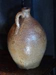 Antieke aardewerk kruik bruin nr. 2