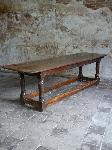 Antieke 17e eeuwse Engelse kasteeltafel, Fine 17th century Antique English Oak Table